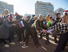 В самой космической школе Благовещенска – школе №5 – стартовала «Гагаринская неделя»