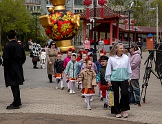 Российско-китайские обмены семьями