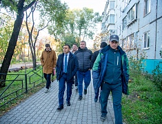 Мэр Благовещенска Олег Имамеев выехал на проблемные участки теплосетей