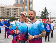 Порядка 350 благовещенцев вышли на общегородскую зарядку