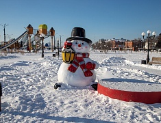 Благовещенск преображается к Новому году