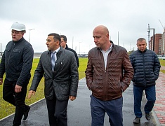 Мэр Благовещенска Олег Имамеев провел выездное рабочее совещание по строительству 10-го участка берегоукрепления набережной