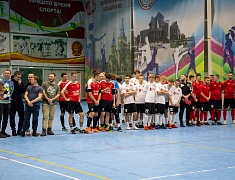 Открытие соревнований по мини-футболу