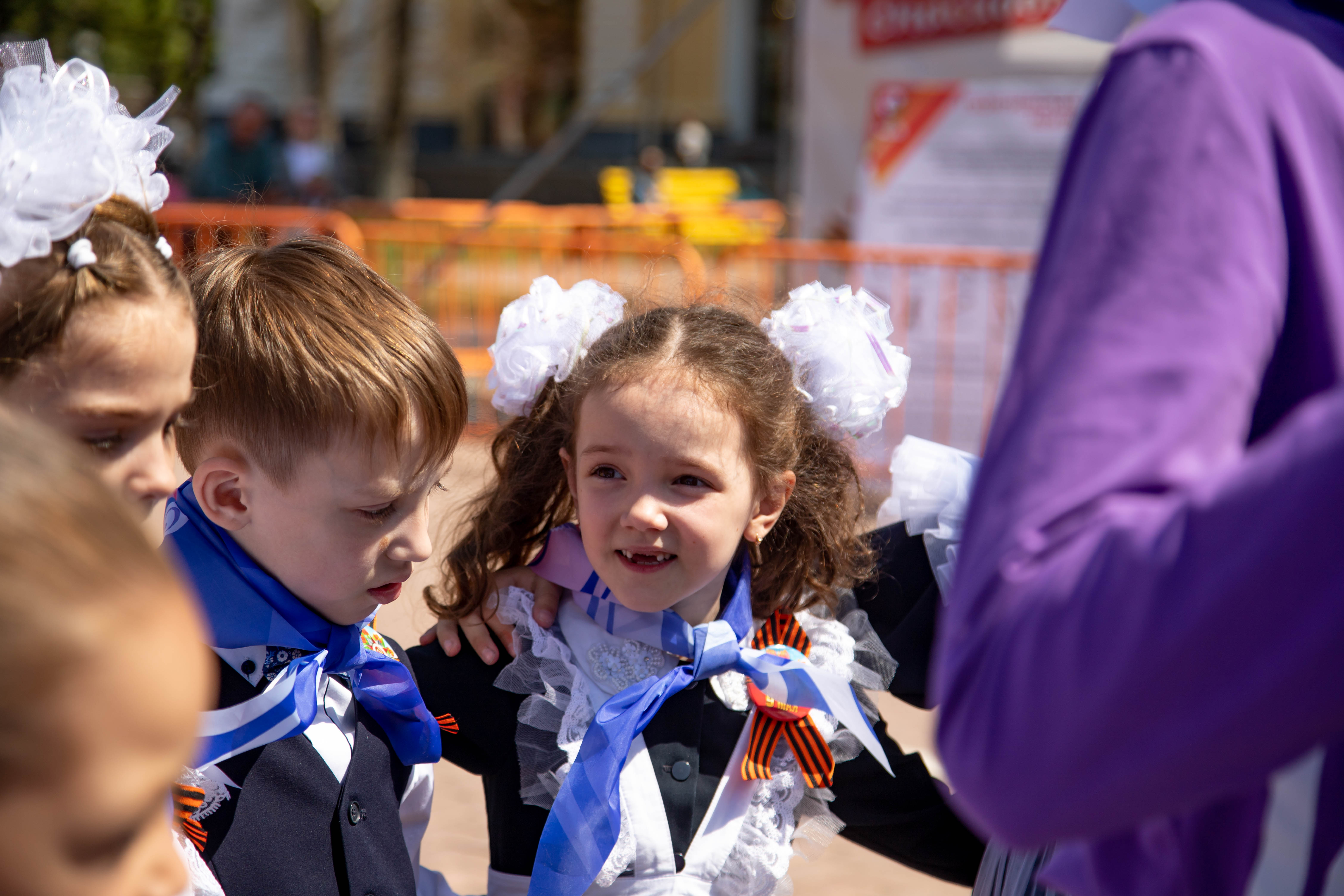 Посвящение школьников Благовещенска в «Орлята России» 