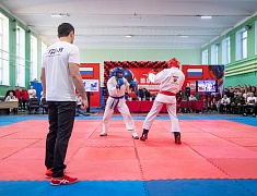 В стенах ДВОКУ прошёл чемпионат по армейскому рукопашному бою