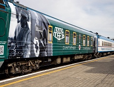 Областной центр принимает уникальный передвижной музей "Поезд Победы"