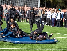 В Благовещенске открыли стадион Алексеевской гимназии