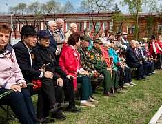 Церемония возложения цветов, посвященная 79-летию Победы в Великой Отечественной войне
