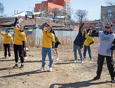 В Благовещенске прошел «здоровый» субботник