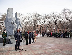 Память воинов-интернационалистов почтили в Благовещенске