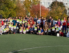 Юных благовещенцев объединил большой городской турнир по дворовому футболу