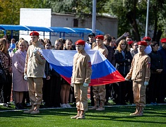 В Благовещенске открыли стадион Алексеевской гимназии
