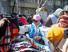 Три сотни горожан стали участниками фестиваля дарения в Благовещенске