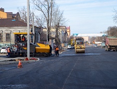 Мэр Благовещенска Олег Имамеев в ходе выездного совещания проконтролировал ход работ по улице Мухина