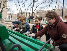 Общегородской субботник "Город берегу"