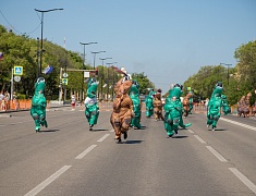 Флешмоб приуроченный к Международному Дню динозавров