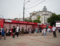 В Благовещенске открылся международный гастрофестиваль «Берега вкуса»