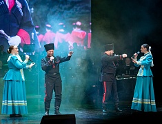В общественно-культурном центре прошёл общегородской концерт, посвящённый Дню защитника Отечества