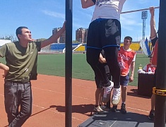 Семья из Благовещенска на областном Фестивале ГТО