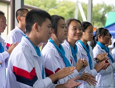 В Благовещенске проходит первая международная смена в лагере имени Гагарина