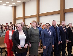 В школе №16 открыли месячник оборонно-массовой, военно-патриотической и спортивной работы