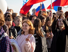  В Благовещенске прошел общегородской «Парад студенчества»