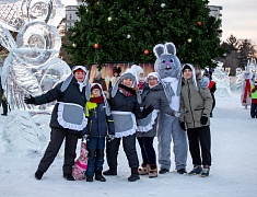 В Благовещенске проводили 2022 год