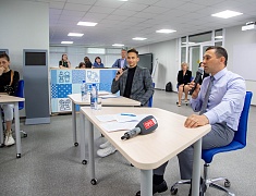 Встреча мэра Олега Имамеева со студентами АмГУ