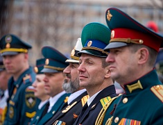 Торжественное прохождение войск в честь Дня Победы