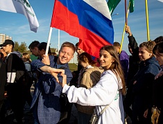  В Благовещенске прошел общегородской «Парад студенчества»