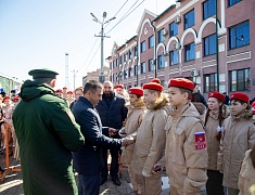 Благовещенск встретил агитпоезд «Сила в правде»