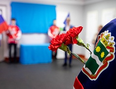 В спортивной школе №3 Благовещенска открыли уголок памяти Героя России Владимира Барахтенко