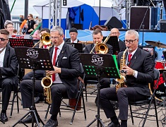 Торжественное открытие набережной реки Зея