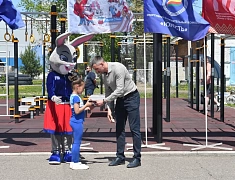 Церемония награждения участников движения ГТО