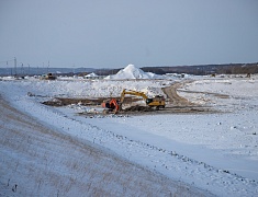 Темпы работ по возведению берегоукрепления Амура и Зеи оценили мэр амурской столицы Олег Имамеев
