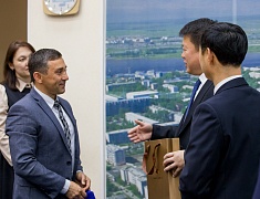 Мэр Благовещенска Олег Имамеев встретился с главой Народного Правительства района Айгунь Сун Цютянь