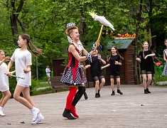 В Первомайском парке Благовещенска появилась шахматная площадка