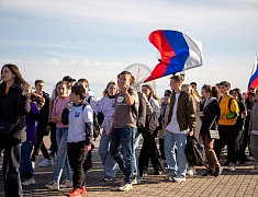  В Благовещенске прошел общегородской «Парад студенчества»