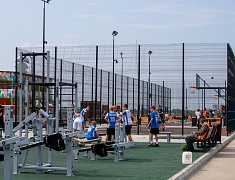«Речную» спортивную зону открыли в Благовещенске