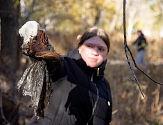 В Благовещенске в рамках «Город берегу» прошел субботник «Чистые игры»