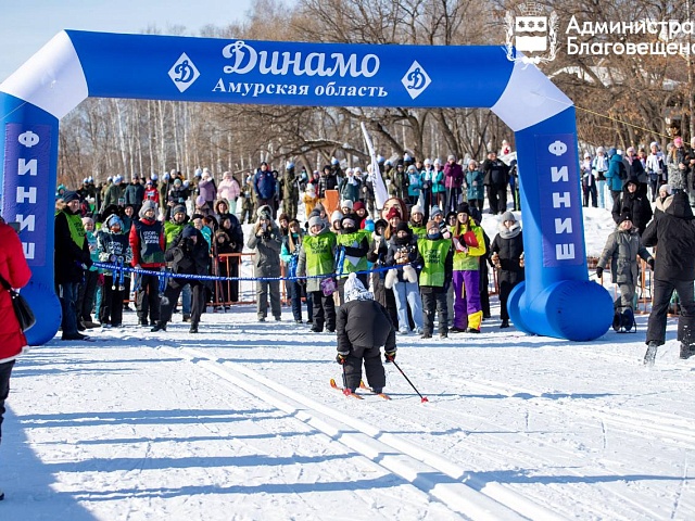 Благовещенск встретит «Лыжню России» первым в стране 