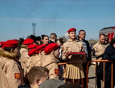 Благовещенск встретил агитпоезд «Сила в правде»