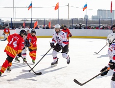 На Амуре между Благовещенском и Хэйхэ прошли Российско-китайские зимние игры