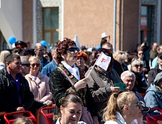 На железнодорожный вокзал амурской столицы прибыл ретропоезд "Победа"