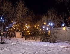 Мэр Олег Имамеев провёл выездное совещание по новогоднему оформлению города