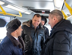 11 новых автобусов пополнили парк благовещенской «Автоколонны 1275»