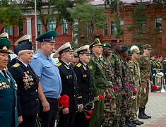 В Благовещенске почтили память погибших во Второй мировой войне
