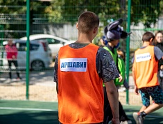 В селе Садовом Благовещенска открыли современную спортивную площадку