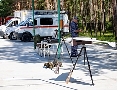 Командно-штабные учения по ликвидации условного очага особо опасного заболевания животных