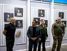 Открытие персональной выставки Олега Семенца «Горячий ветер»